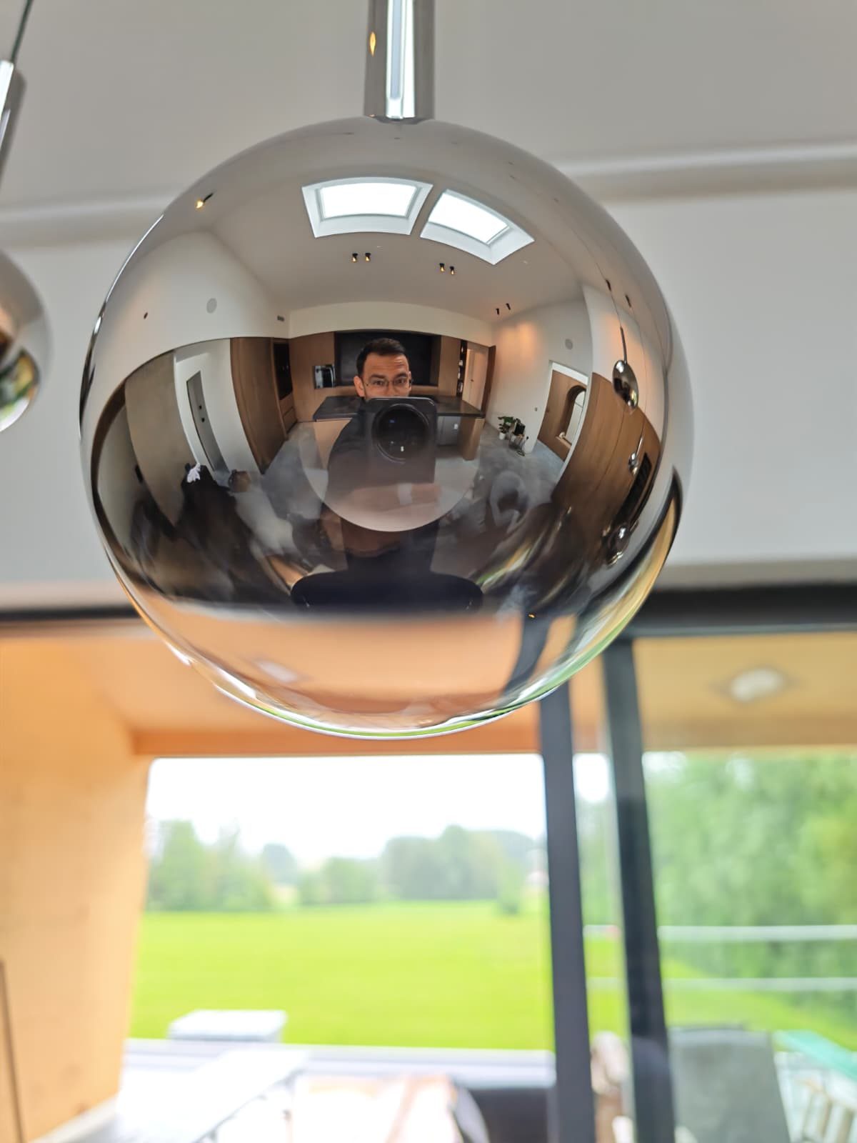 Detailaufnahme Occhio Pendelleuchte